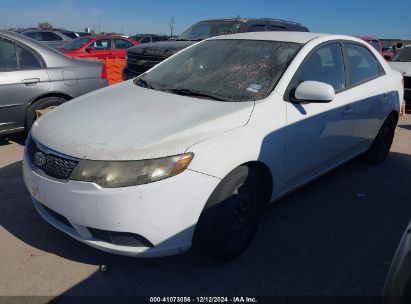 2013 KIA FORTE LX White  Gasoline KNAFT4A2XD5715933 photo #3