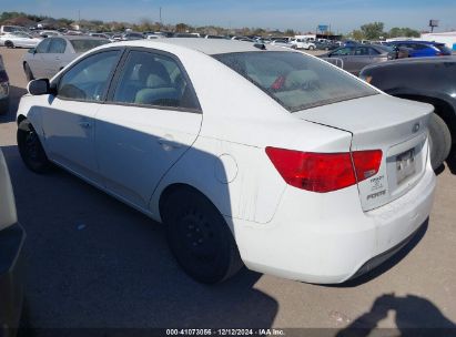 2013 KIA FORTE LX White  Gasoline KNAFT4A2XD5715933 photo #4