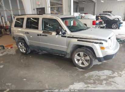 2012 JEEP PATRIOT SPORT Silver  Gasoline 1C4NJPBBXCD518785 photo #1