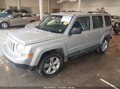 2012 JEEP PATRIOT SPORT Silver  Gasoline 1C4NJPBBXCD518785 photo #3