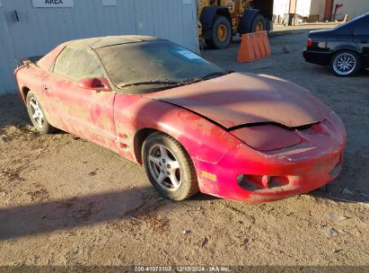 2001 PONTIAC FIREBIRD Red  Gasoline 2G2FS22K012122778 photo #1