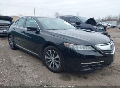 2016 ACURA TLX TECH Black  Gasoline 19UUB1F53GA012976 photo #1