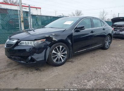 2016 ACURA TLX TECH Black  Gasoline 19UUB1F53GA012976 photo #3