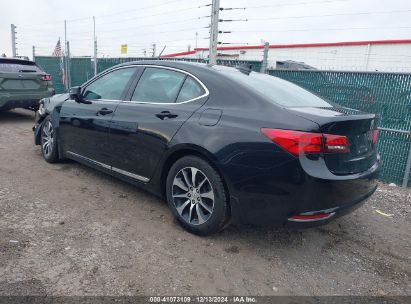 2016 ACURA TLX TECH Black  Gasoline 19UUB1F53GA012976 photo #4