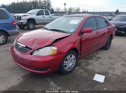 2008 TOYOTA COROLLA LE Burgundy  Gasoline 1NXBR32E28Z949963 photo #3