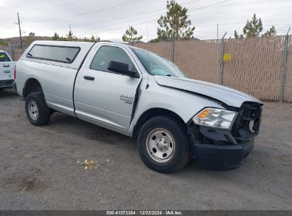 2019 RAM 1500 CLASSIC TRADESMAN REGULAR CAB 4X2 8' BOX Silver  Flexible Fuel 3C6JR6DG1KG502753 photo #1