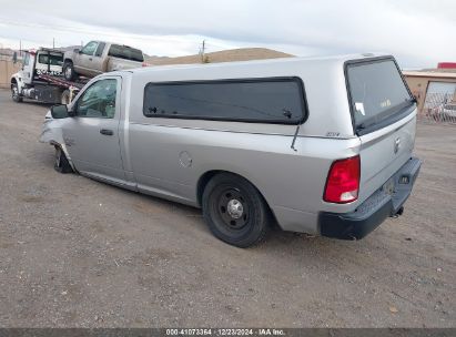 2019 RAM 1500 CLASSIC TRADESMAN REGULAR CAB 4X2 8' BOX Silver  Flexible Fuel 3C6JR6DG1KG502753 photo #4