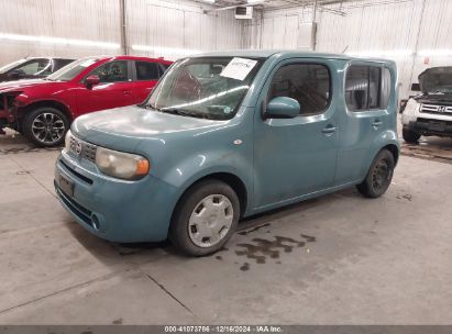 2011 NISSAN CUBE 1.8S Light Blue  Gasoline JN8AZ2KR7BT206391 photo #3