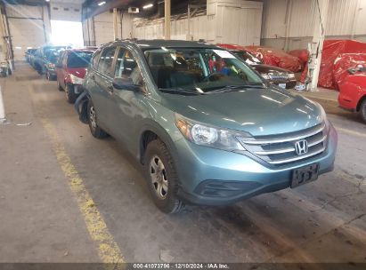 2013 HONDA CR-V LX Light Blue  Gasoline 5J6RM4H35DL031924 photo #1