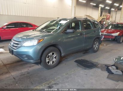 2013 HONDA CR-V LX Light Blue  Gasoline 5J6RM4H35DL031924 photo #3