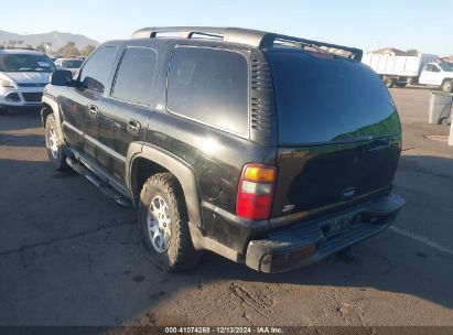 2002 CHEVROLET TAHOE Z71 Black  Gasoline 1GNEK13T72R259229 photo #4