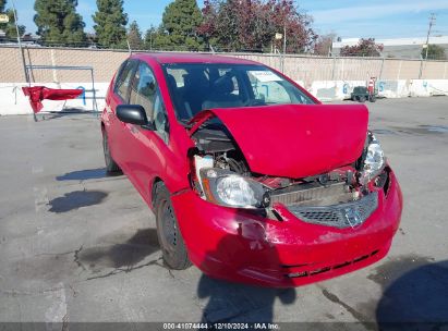 2011 HONDA FIT Red  Gasoline JHMGE8H3XBC023024 photo #1