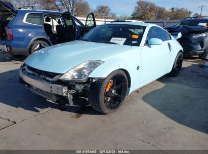 2008 NISSAN 350Z TOURING Blue  Gasoline JN1BZ34E28M752344 photo #3