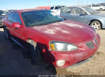 2006 PONTIAC GRAND PRIX Maroon  Gasoline 2G2WP552861104766 photo #1