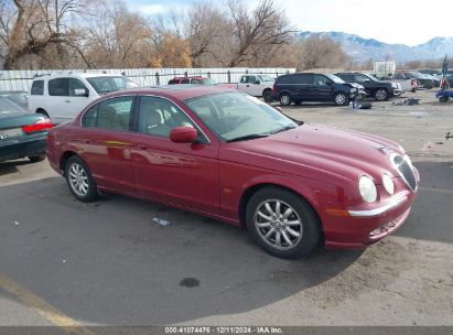 2002 JAGUAR S-TYPE 4.0L V8 Red  Gasoline SAJDA01P72GM36981 photo #1