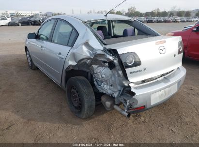 2008 MAZDA MAZDA3 I SPORT Silver  Gasoline JM1BK32G481831828 photo #4