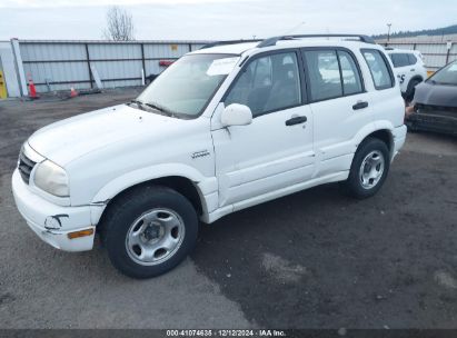 2001 SUZUKI GRAND VITARA JLX/JLX+/LIMITED White  Gasoline JS3TD62V314169194 photo #3