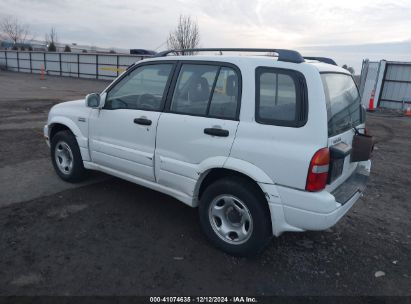 2001 SUZUKI GRAND VITARA JLX/JLX+/LIMITED White  Gasoline JS3TD62V314169194 photo #4