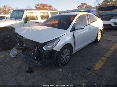 2018 HYUNDAI ACCENT SE White  Gasoline 3KPC24A33JE025524 photo #3