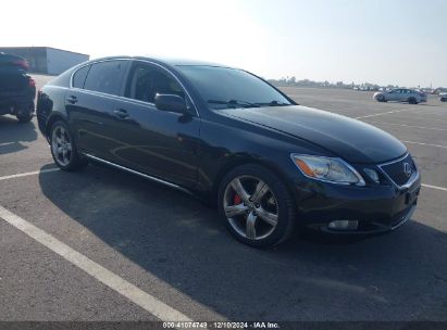 2007 LEXUS GS 350 Black  Gasoline JTHBE96S570018588 photo #1