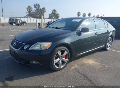 2007 LEXUS GS 350 Black  Gasoline JTHBE96S570018588 photo #3