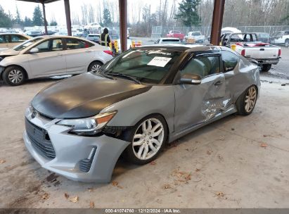 2014 SCION TC BASE (M6) Gray  Gasoline JTKJF5C79E3079708 photo #3