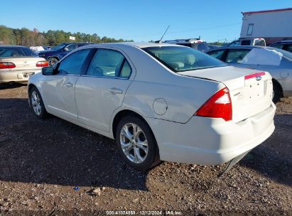 2012 FORD FUSION SE White  Gasoline 3FAHP0HA2CR345679 photo #4