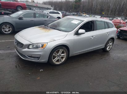 2015 VOLVO V60 T5 PREMIER Silver  Gasoline YV1612SB0F1187318 photo #3