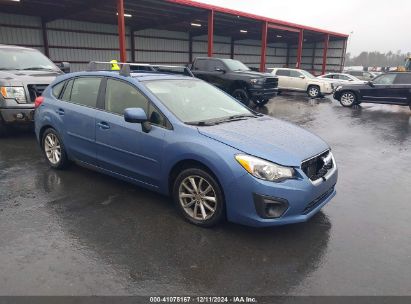 2014 SUBARU IMPREZA 2.0I PREMIUM Blue  Gasoline JF1GPAC6XE8212791 photo #1