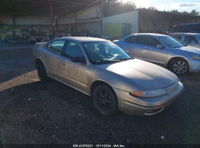 2002 OLDSMOBILE ALERO GL1 Tan  Gasoline 1G3NL52F62C232745 photo #1