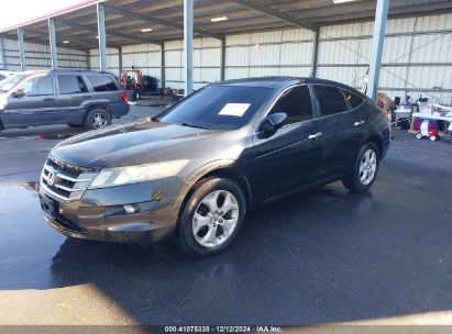 2012 HONDA CROSSTOUR EX-L Black  Gasoline 5J6TF2H5XCL002875 photo #3