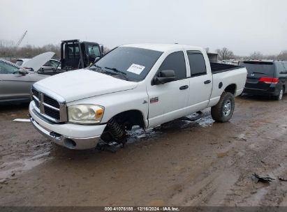 2009 DODGE RAM 2500 SLT White  Diesel 3D7KS28L29G536847 photo #3