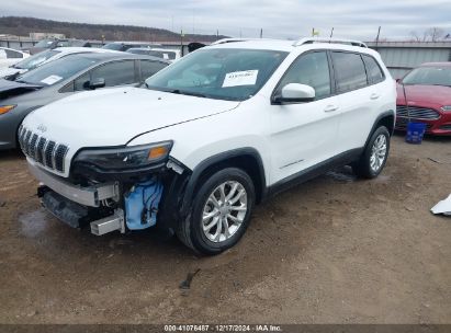 2021 JEEP CHEROKEE LATITUDE FWD White  Gasoline 1C4PJLCB9MD106794 photo #3