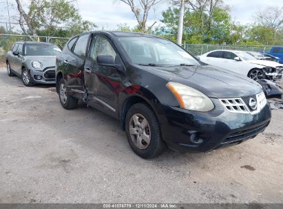 2014 NISSAN ROGUE SELECT S Black  Gasoline JN8AS5MT8EW617851 photo #1