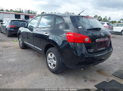 2014 NISSAN ROGUE SELECT S Black  Gasoline JN8AS5MT8EW617851 photo #4