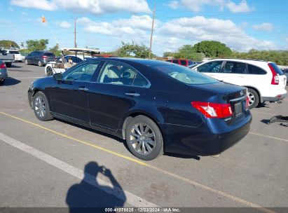 2009 LEXUS ES 350 Dark Blue  Gasoline JTHBJ46G592322554 photo #4