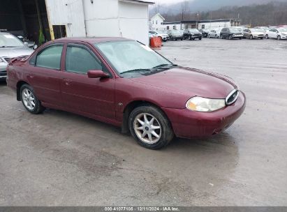 1998 FORD CONTOUR Burgundy  Gasoline 1FAFP66LXWK243490 photo #1