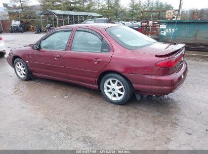 1998 FORD CONTOUR Burgundy  Gasoline 1FAFP66LXWK243490 photo #4