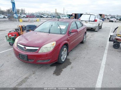 2007 SATURN AURA XE Red  Gasoline 1G8ZS57N07F149591 photo #3