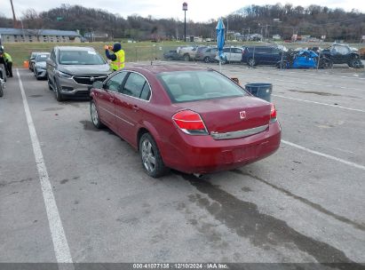 2007 SATURN AURA XE Red  Gasoline 1G8ZS57N07F149591 photo #4