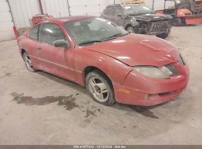 2005 PONTIAC SUNFIRE Red  Gasoline 3G2JB12F65S102347 photo #1