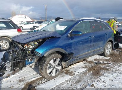 2018 KIA NIRO LX Blue  Hybrid KNDCB3LC7J5157561 photo #3