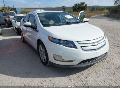 2013 CHEVROLET VOLT White  Hybrid 1G1RA6E4XDU123654 photo #1