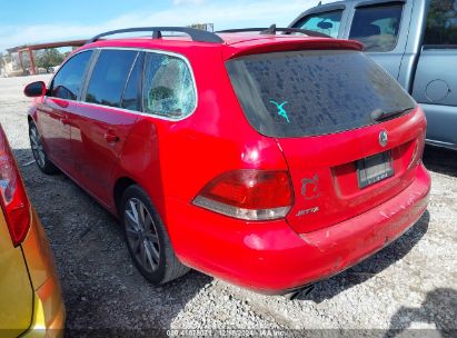 2013 VOLKSWAGEN JETTA SPORTWAGEN 2.0L TDI Red  Diesel 3VWPL7AJXDM687753 photo #4