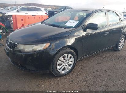 2011 KIA FORTE EX Black  Gasoline KNAFU4A2XB5434371 photo #3