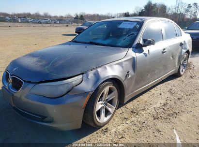 2008 BMW 528I Gray  Gasoline WBANU53568CT09476 photo #3