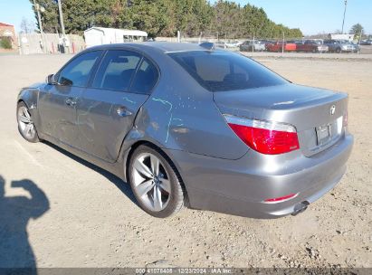 2008 BMW 528I Gray  Gasoline WBANU53568CT09476 photo #4