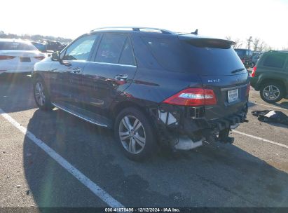 2015 MERCEDES-BENZ ML 350 4MATIC Blue  Gasoline 4JGDA5HB8FA479056 photo #4