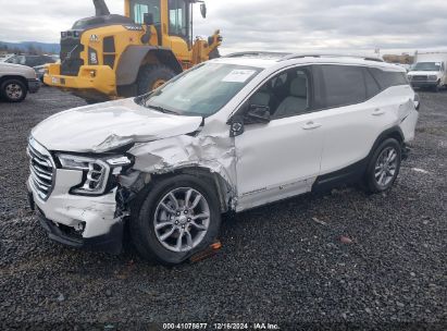 2022 GMC TERRAIN AWD SLT White  Gasoline 3GKALVEV0NL149391 photo #3