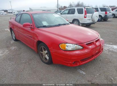 2001 PONTIAC GRAND AM GT Red  Gasoline 1G2NW12E31M513843 photo #1